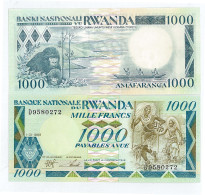 Billet De Collection Rwanda Pk N° 22 - 5000 Francs - Ruanda