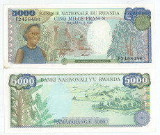 Billet De Banque Rwanda Pk N° 21 - 1000 Francs - Rwanda