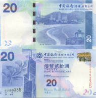 Billets Banque Hong Kong Pk N° 341NEW 20 - 20 Dollars - Hongkong