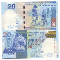 Billets Collection Hong Kong Pk N° 297NEW 20 - 20 Dollars - Hong Kong