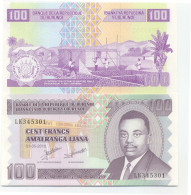 Billets De Banque Burundi Pk N° 44 - 100 Francs - Burundi