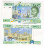 Billets De Banque Afrique Centrale Tchad Pk N° 609 - 5000 Francs - Tschad