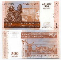 Billet De Banque Madagascar Pk N° 88 - 500 Francs - Madagascar
