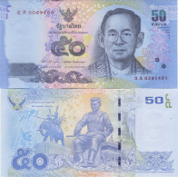 Billets De Banque Thailande Pk N° 119 - 50 Baht - Tailandia