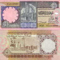 Billet De Collection Libye Pk N° 57 - 1/4 Dinar - Libyen