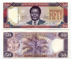 Billets Banque LIBERIA Pk N° 29 - 50 Dollar - Liberia