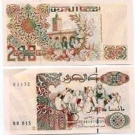 Billets Banque Algerie Pk N° 138 - 200 Dinars - Algeria