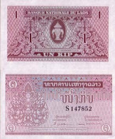 Billets Collection Laos Pk N°  8 - 1 Kip - Laos