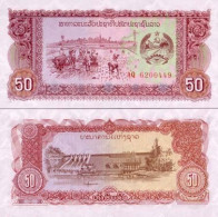 Billets De Banque Laos Pk N° 29 - 50 Kip - Laos
