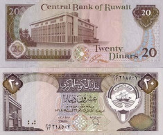 Billet De Collection Koweit Pk N° 16 - 20 Dinar - Koweït