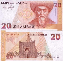 Billet De Collection Kirghizstan Pk N° 10 - 20 Som - Kyrgyzstan