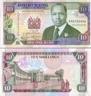 Billets De Banque Kenya Pk N° 24 - 10 Shillings - Kenya