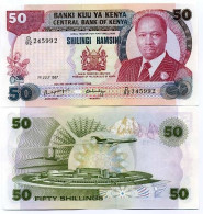 Billet De Banque Kenya Pk N° 22 - 50 Shilling - Kenia