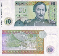 Billet De Collection Kazakhstan Pk N° 10 - 10 Tenge - Kazakhstán