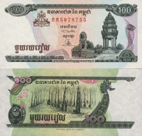 Billets De Banque Cambodge Pk N° 41 - 100 Riels - Kambodscha