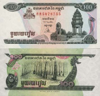 Billets De Banque Cambodge Pk N° 41 - 100 Riels - Cambogia