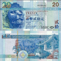 Hong Kong - Pk N° 207B - Billet De Banque De 20 Dollars - Hong Kong