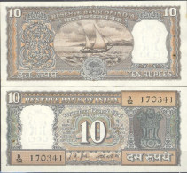 Inde - Pk N°  58A - Billet De Banque De 10 Ruppees - India