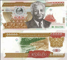 Laos - Pk N°  36 - Billet De Banque De 20000 Kip - Laos