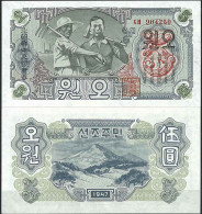 Coree Nord - Pk N° 10B - Billet De Banque De 10 Won - Corée Du Nord