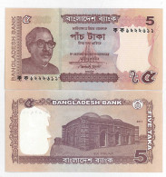 Billets Collection Bangladesh Pk N° 53c - 5 Taka - Bangladesh