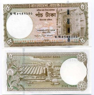 Billets Collection Bangladesh Pk N° 46 - 5 Taka - Bangladesch