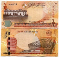 Billet De Collection Bahrain Pk N° 25 - 0,5 Dinar - Bahrein