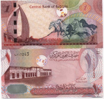 Billets Collection Bahrain Pk N° 26 - 1 Dinar - Bahrain