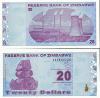 Billets De Collection Zimbabwe Pk N° 95 - 50 Dollars - Simbabwe