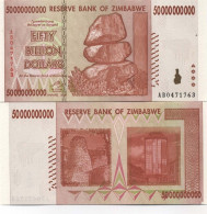 Billet De Banque Zimbabwe Pk N° 87 - 50 Milliards Dollars - Simbabwe