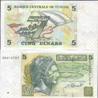 Billets De Collection Tunisie Pk N° 92 - 5 Dinars - Tusesië