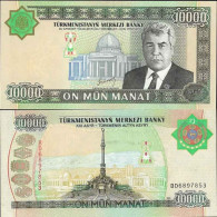 Billets De Collection Turkmenistan Pk N° 12b - 10 000 Manats - Turkménistan