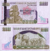 Billets De Banque ZIMBABWE Pk N° 12 - 1000 Dollars - Simbabwe