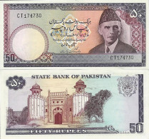 Billets De Collection Pakistan Pk N° 30 - 50 Ruppee - Pakistan