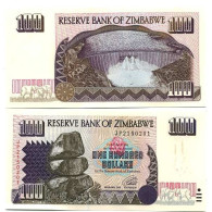 Billets De Banque Zimbabwe Pk N° 9 - 100 Dollars - Simbabwe