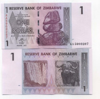 Billet De Banque Zimbabwe Pk N° 65 - 1 Dollar - Zimbabwe