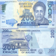 Billets De Collection Malawi Pk N° 60 - 200 Kwacha - Malawi