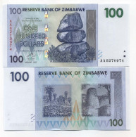 Billets Collection Zimbabwe Pk N° 69 - 100 Dollars - Simbabwe