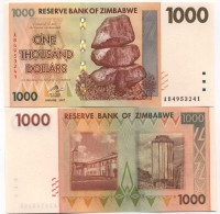 Billets De Banque Zimbabwe Pk N° 71 - 1000 Dollars - Simbabwe