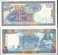 Billet De Banque Syrie Pk N° 108 - De 100 Pounds - Syrië