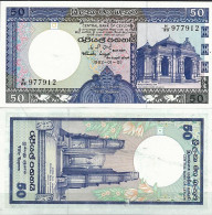 Billet De Banque Sri Lanka Pk N° 94 - De 50 Rupees - Sri Lanka