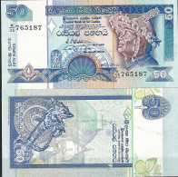 Billet De Banque Sri Lanka Pk N° 104 - De 50 Rupees - Sri Lanka