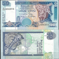 Billet De Banque Sri Lanka Pk N° 117 - De 50 Rupees - Sri Lanka