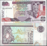 Billet De Banque Sri Lanka Pk N° 116 - De 20 Rupees - Sri Lanka