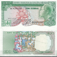 Billet De Banque Saint Thomas & Prince Pk N° 57 - De 100 Dobras - São Tomé U. Príncipe