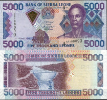 Billet De Banque Sierra Leone Pk N° 28 - De 5000 Leones - Sierra Leone