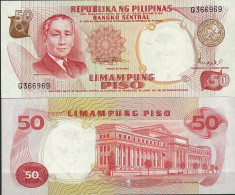 Billet De Banque Philippines Pk N° 146 - De 50 Pesos - Philippines
