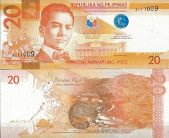 Billet De Banque Philippines Pk N° 206 Billet De 20 Pesos - Philippines