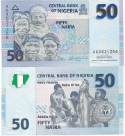 Billets De Banque Nigeria Pk N° 35 - 50 Naira - Nigeria