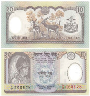 Nepal - Pk N° 45 - Billet De Banque De 10 Rupees - Nepal